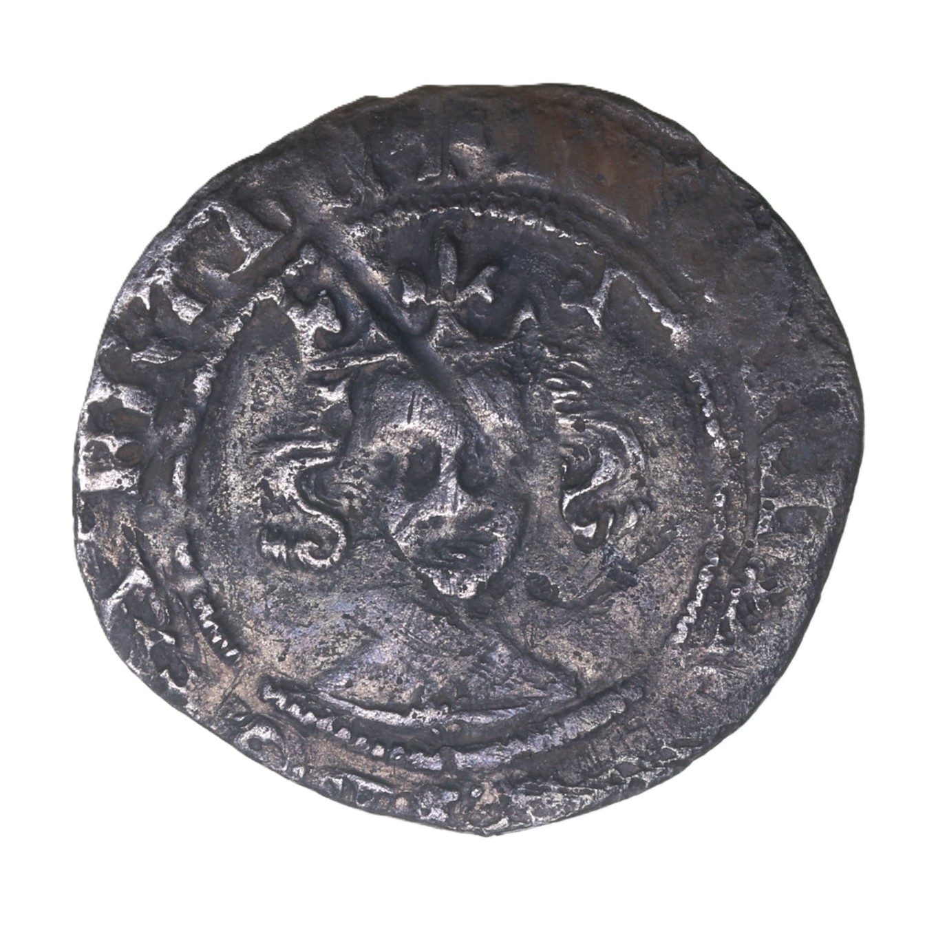 Richard II AD 1377-1399 Silver Penny London *Rare*