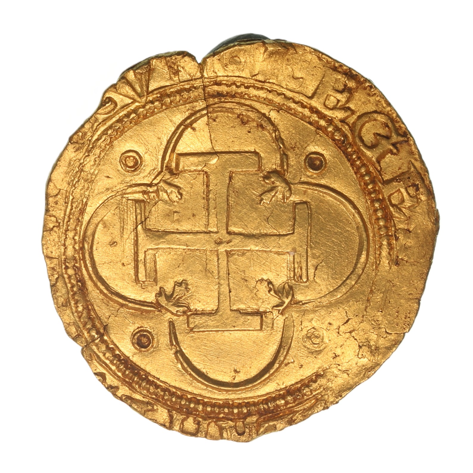 Spain Charles I and Joanna AD 1516-1556 Gold Escudo - Image 2