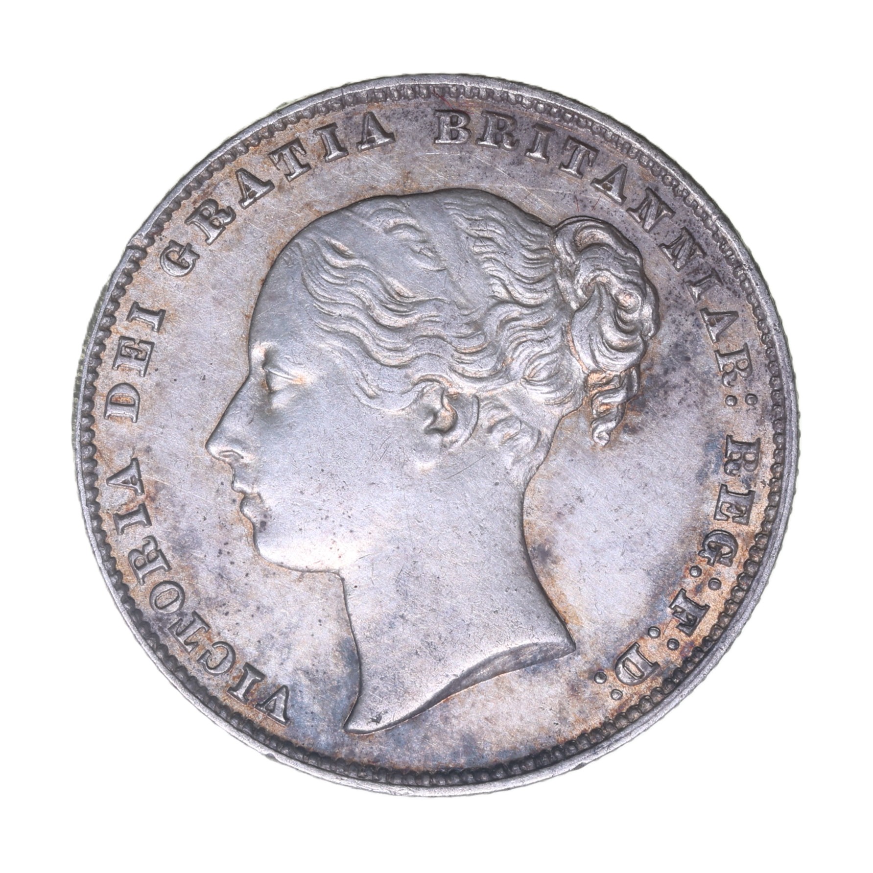 Victoria AD 1837-1901 Silver Shilling AD 1865