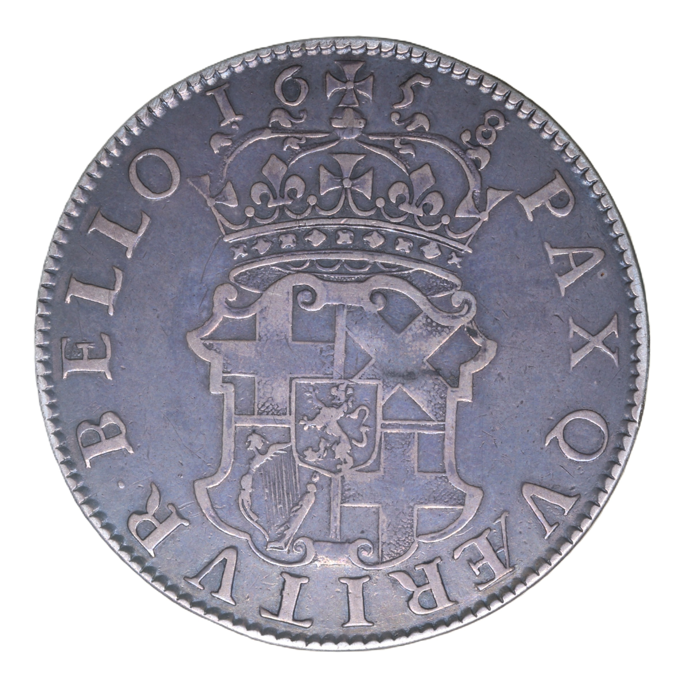 Oliver Cromwell AD 1653-1658 Silver Crown AD 1658 - Image 2