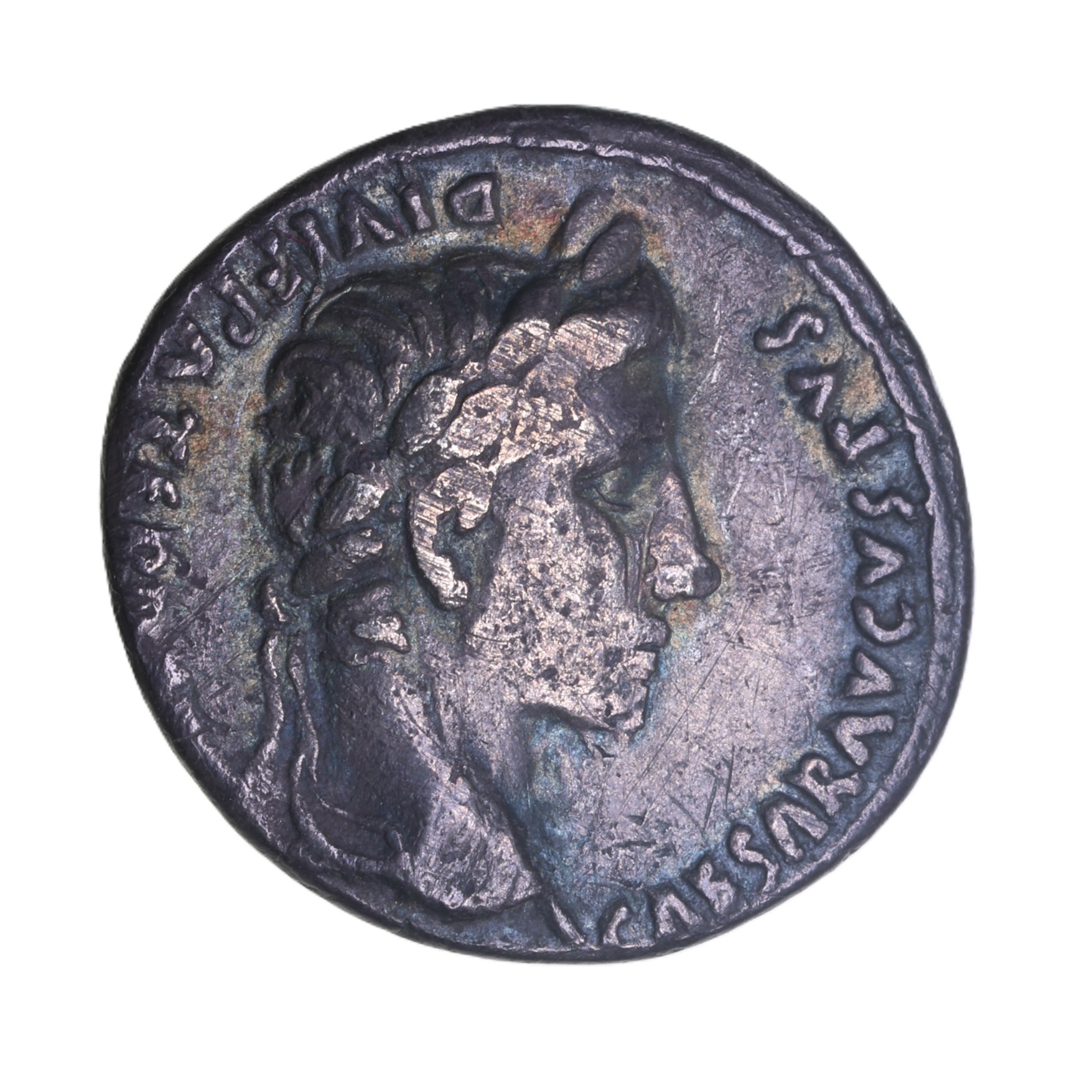 Augustus 27 BC - AD 14 Silver Denarius Lyon