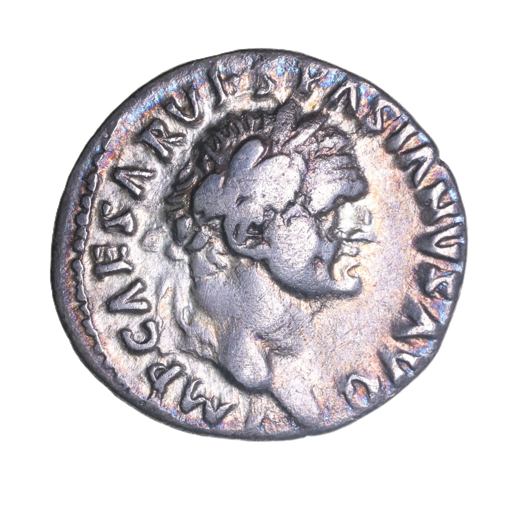 Vespasian AD 69-79 Silver Denarius