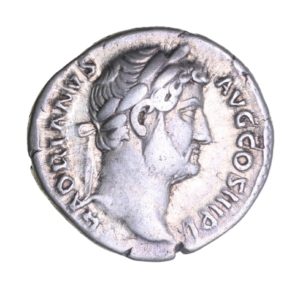 Hadrian AD 117-138 Silver Denarius