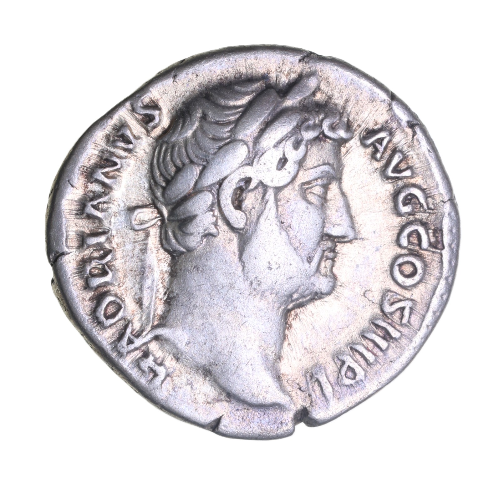 Hadrian AD 117-138 Silver Denarius