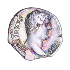 Hadrian AD 117-138 Silver Denarius