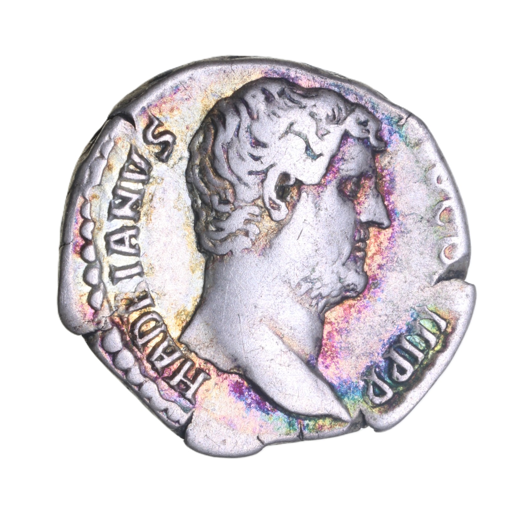 Hadrian AD 117-138 Silver Denarius