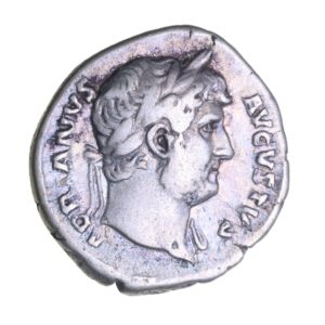 Hadrian AD 117-138 Silver Denarius