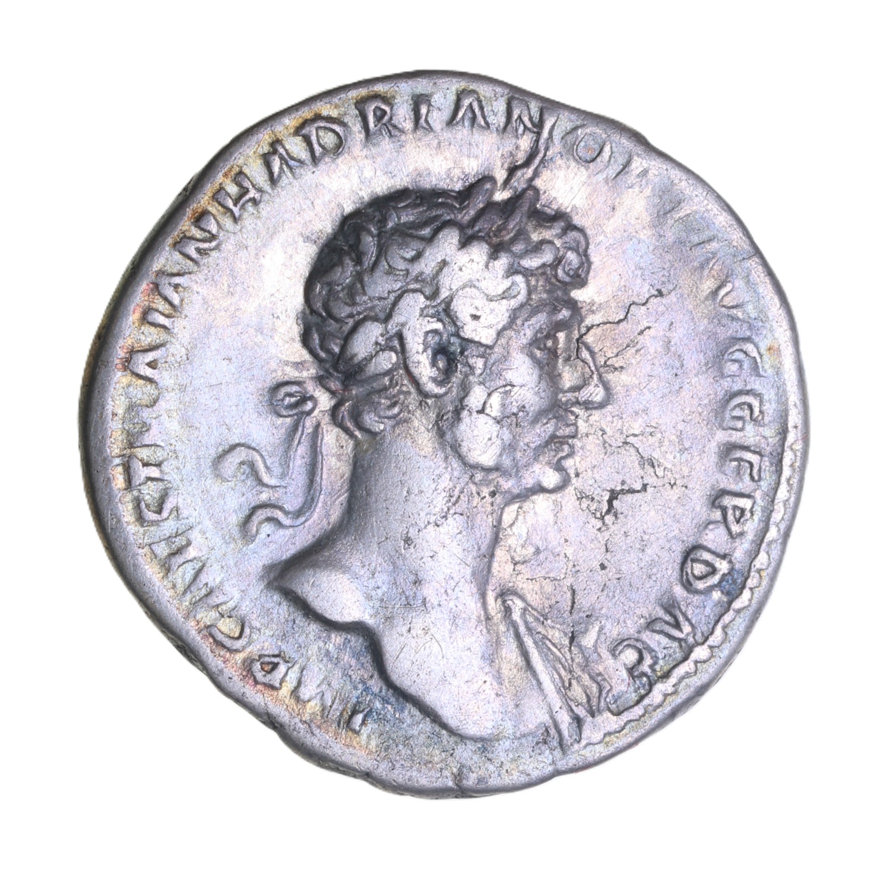 Hadrian AD 117-138 Silver Denarius