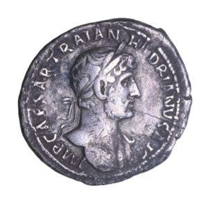 Hadrian AD 117-138 Silver Denarius