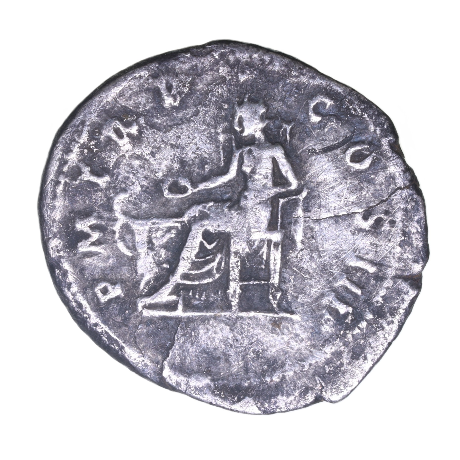 Hadrian AD 117-138 Silver Denarius - Image 2
