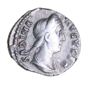 Sabina wife of Hadrian AD 117-138 Silver Denarius
