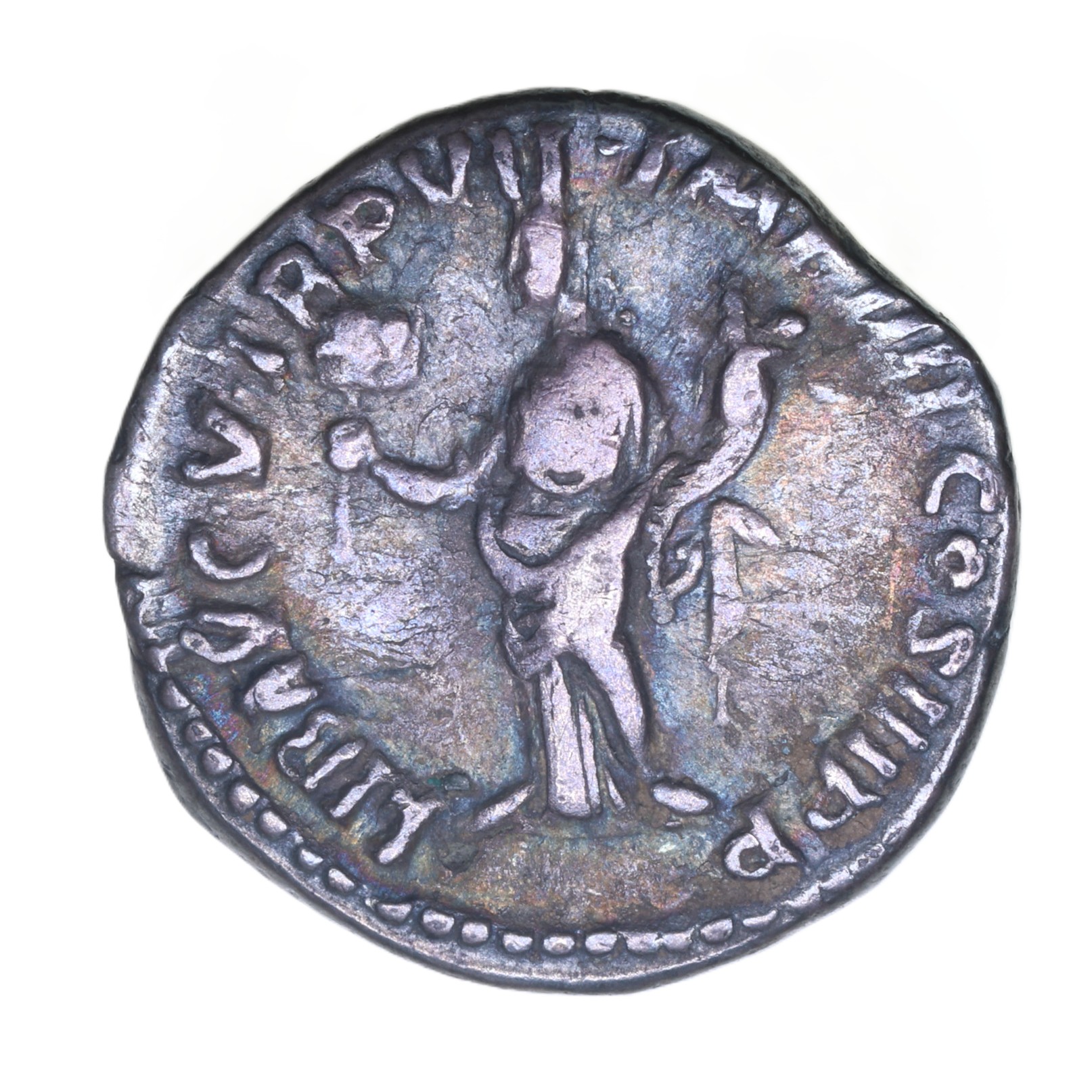 Commodus AD 177-192 Silver Denarius - Image 2
