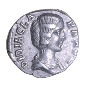 Didia Clara Daughter of D. Julianus AD 193 Silver Denarius *Rare*
