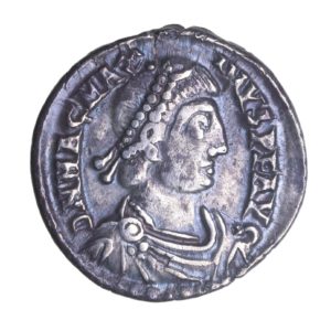 Magnus Maximus AD 383-388 Silver Siliqua Trier