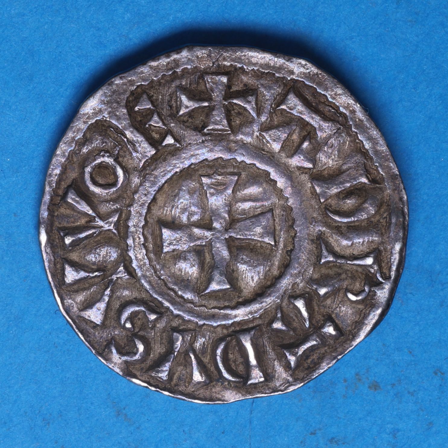 Anglo Viking Danish East Anglia Silver Penny St Edmund Memorial type AD 885-954 - Image 4