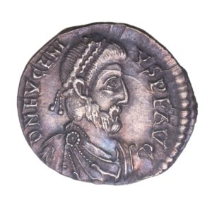 Eugenius 392-394AD Silver Siliqua Trier mint *The Vale of Pewsey Hoard*