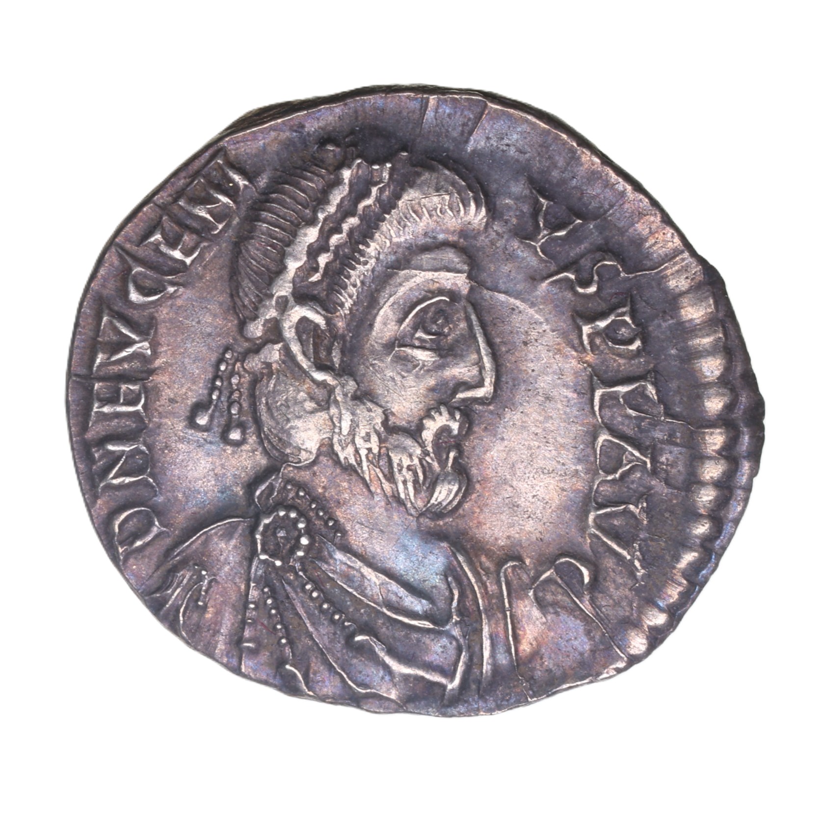 Eugenius 392-394AD Silver Siliqua Trier mint *The Vale of Pewsey Hoard*