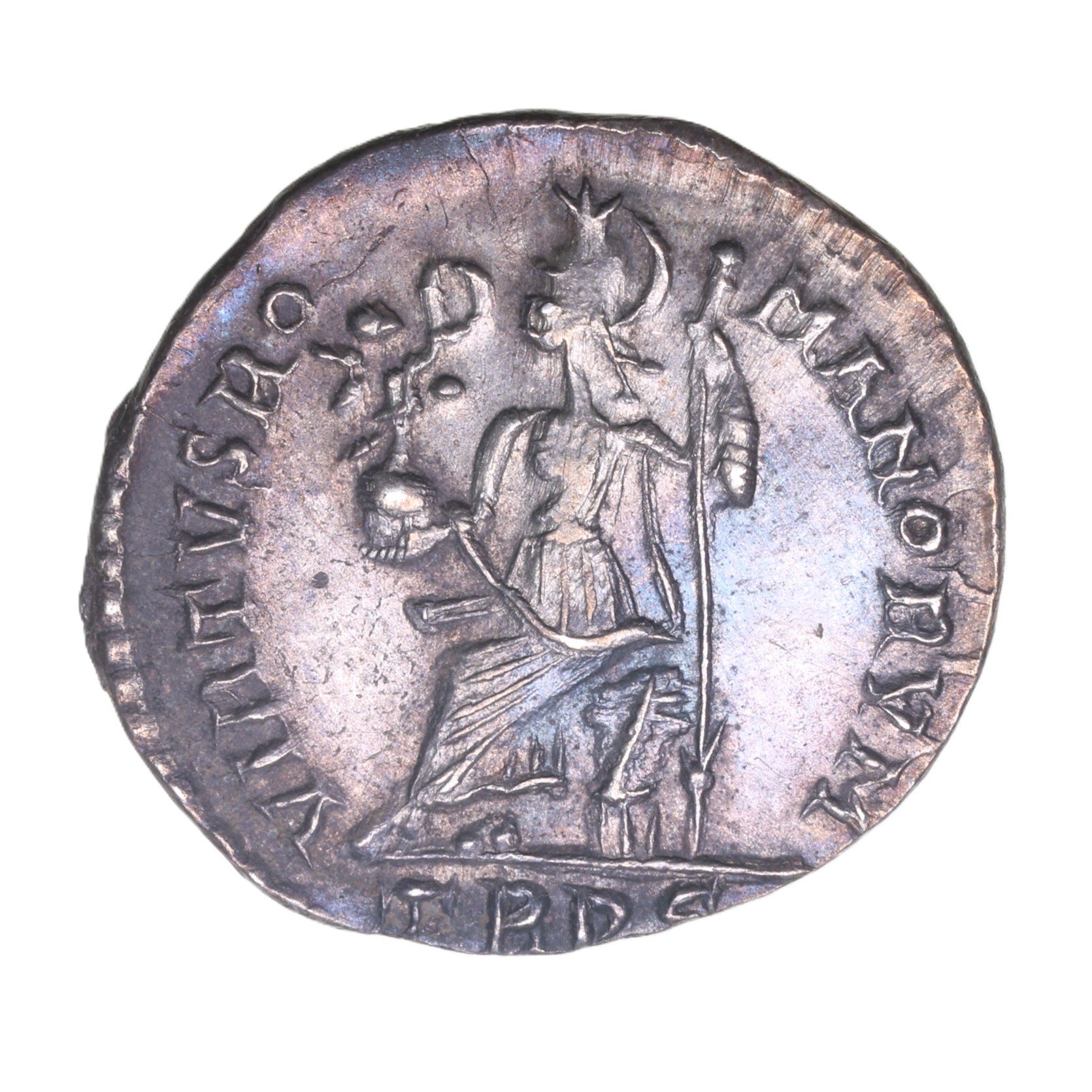 Eugenius 392-394AD Silver Siliqua Trier mint *The Vale of Pewsey Hoard* - Image 2