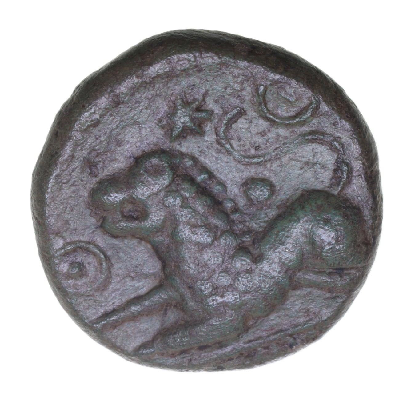 Cantiaci Dubnovellaunos c. 25 BC-AD 5 Lion Box Bronze Unit *Rare* - Image 2