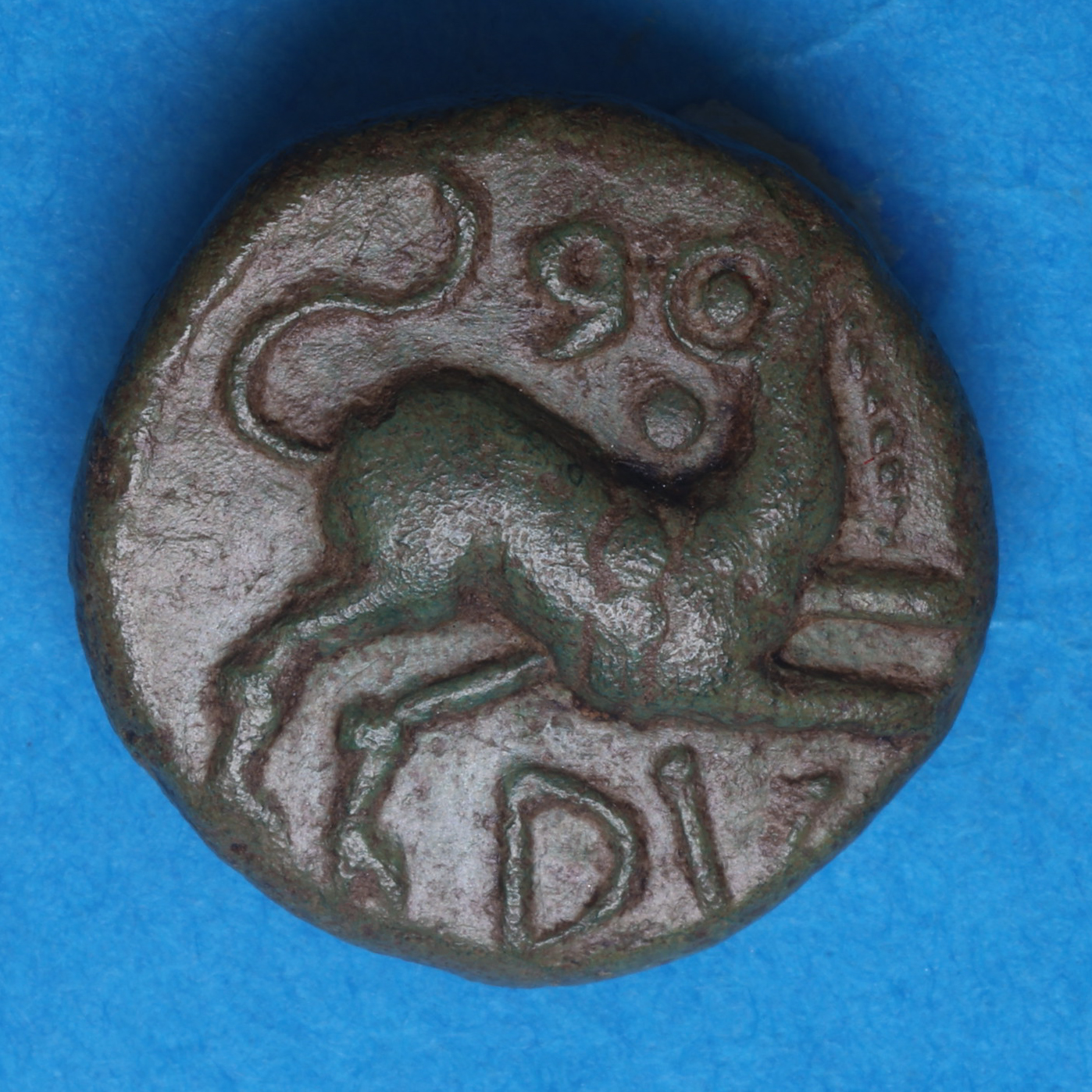 Cantiaci Dubnovellaunos c. 25 BC-AD 5 Lion Box Bronze Unit *Rare* - Image 3