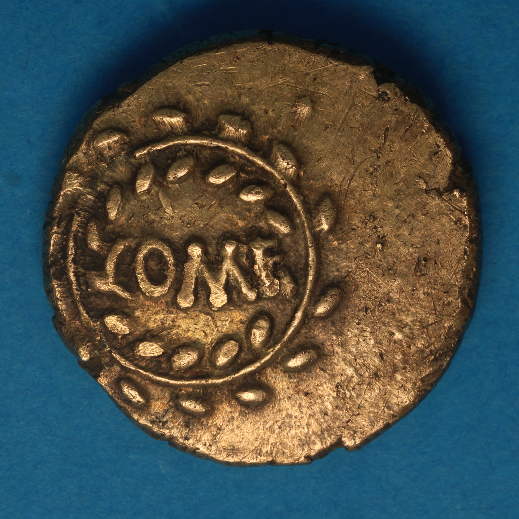 Cantiaci Eppillus c. AD 1-15 Eppillus Wreath Rider Gold Stater *Excessively Rare* *ABC Plate coin* - Image 4
