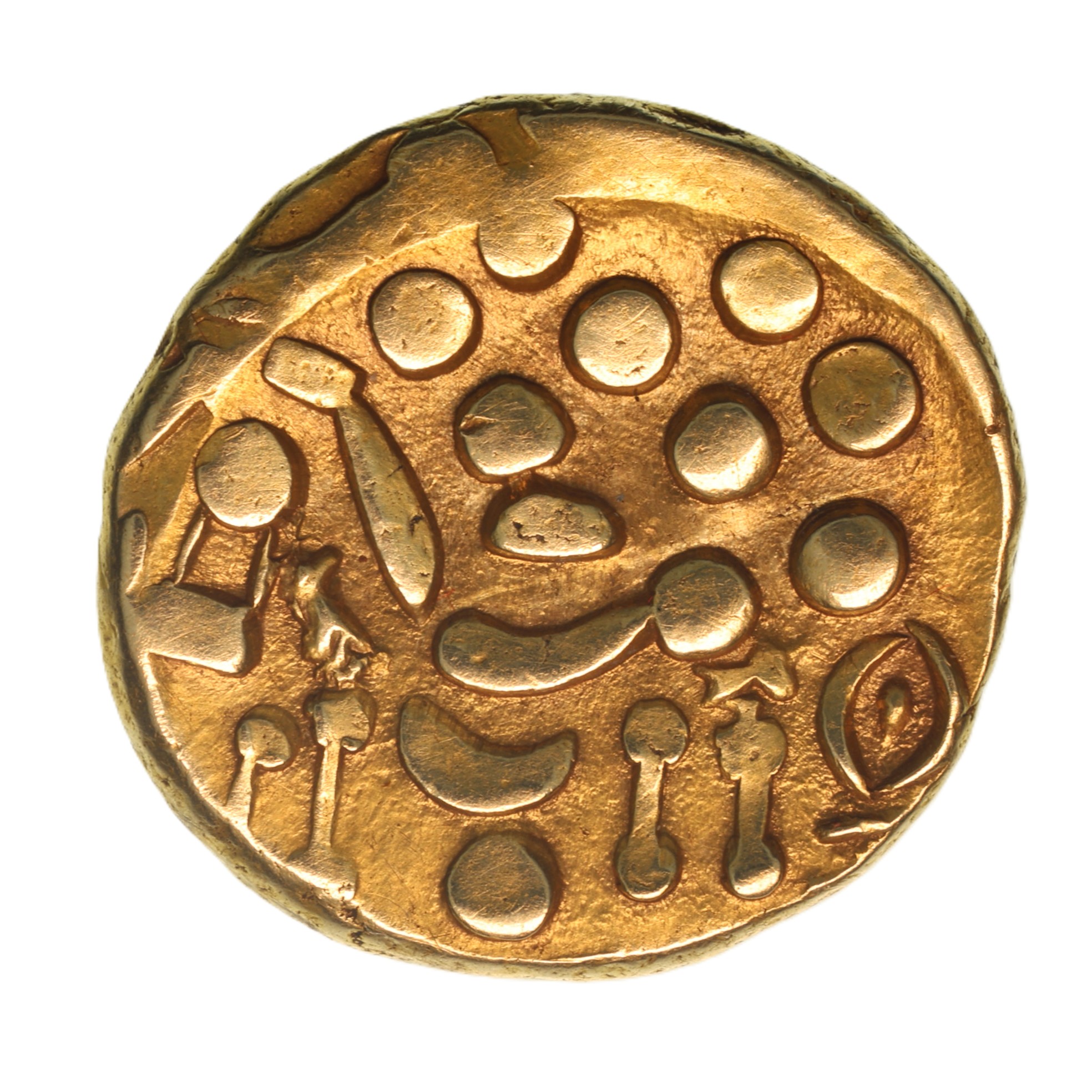 Regini & Atrebates 1st Century BC Westerham South 'Tarring Type' Gold Stater *Excessively Rare*