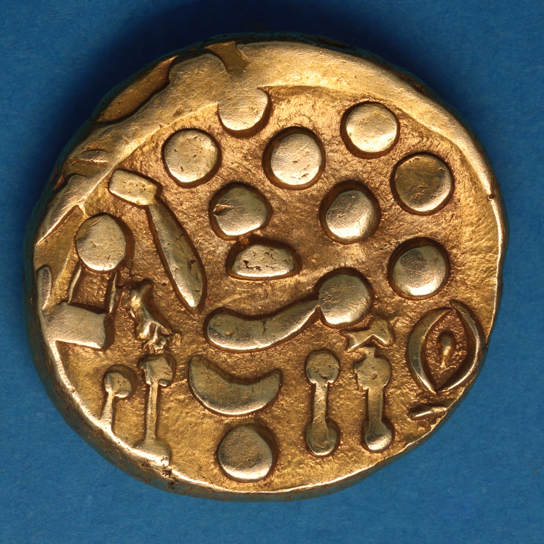 Regini & Atrebates 1st Century BC Westerham South 'Tarring Type' Gold Stater *Excessively Rare* - Image 3