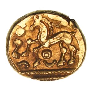 Regini 1st Century BC Climping Gold Stater *Rare*