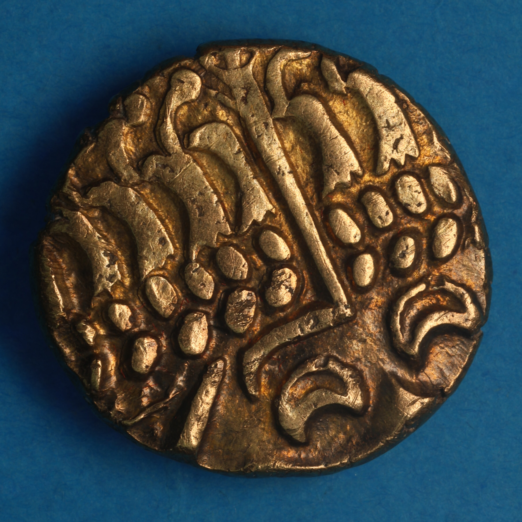 Belgae 1st Century BC Chute/Cheriton Transitional Gold Stater *Scarce* - Image 4