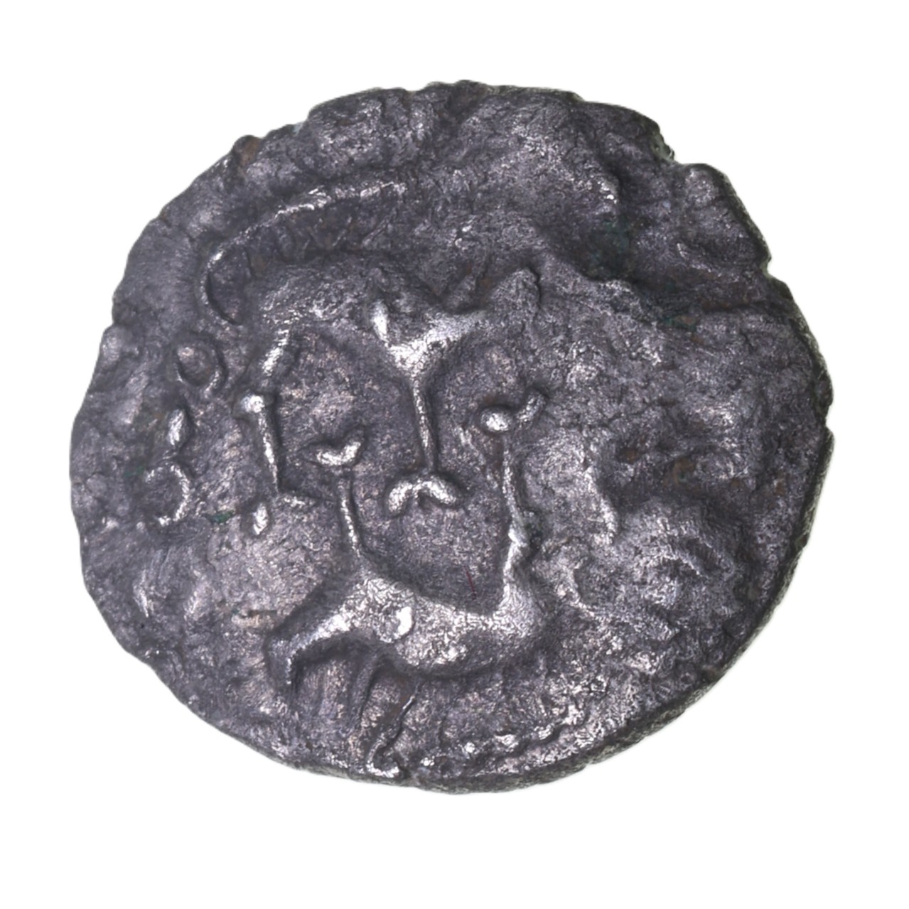 Belgae 1st Century BC Danebury Double Boar Silver Unit *Excessively Rare*