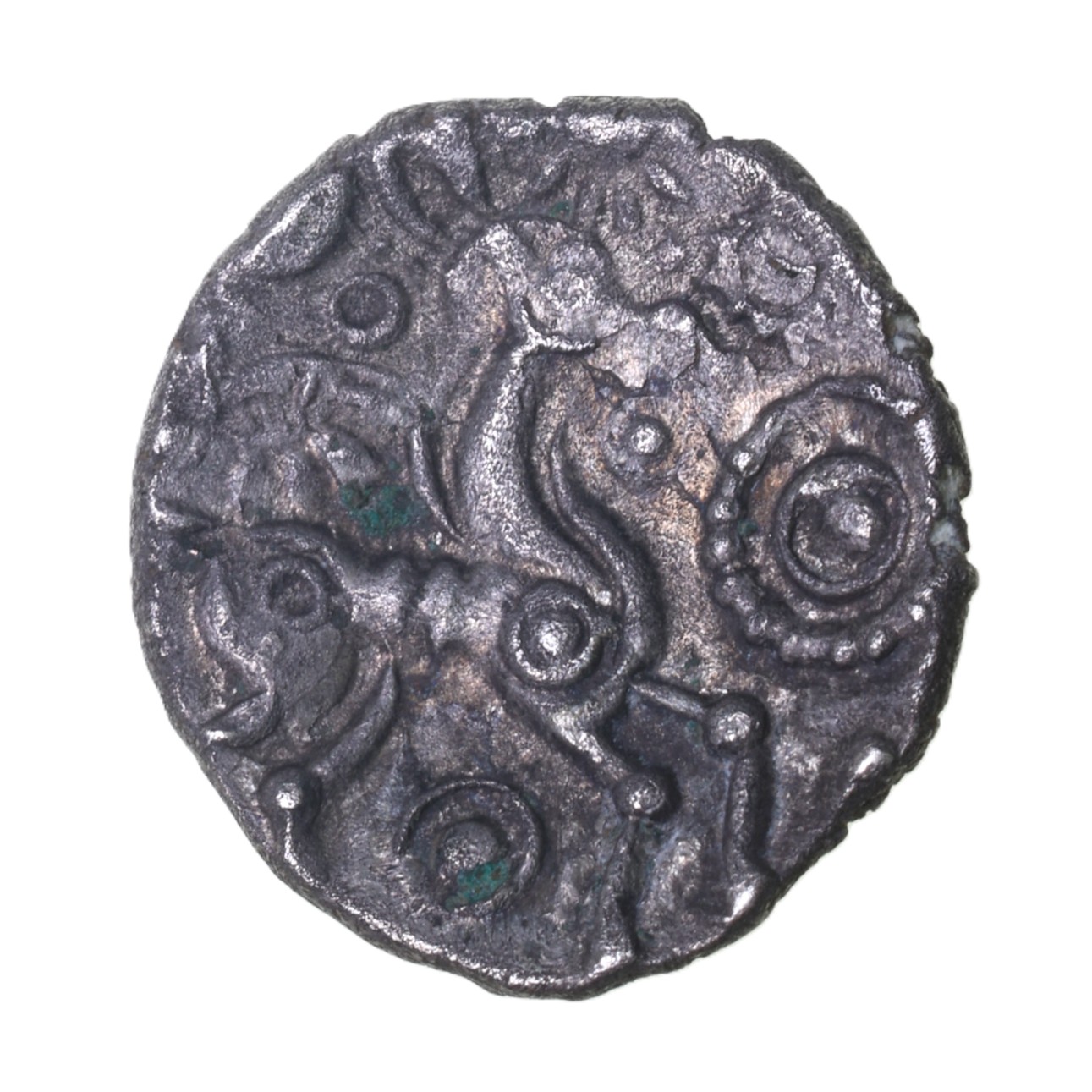 Belgae 1st Century BC Danebury Double Boar Silver Unit *Excessively Rare* - Image 2