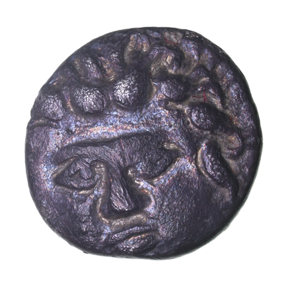 Regini & Atrebates Tincomarus c. 25 BC-AD 10 Tincomarus Cernunnos Silver Unit *Very Rare*