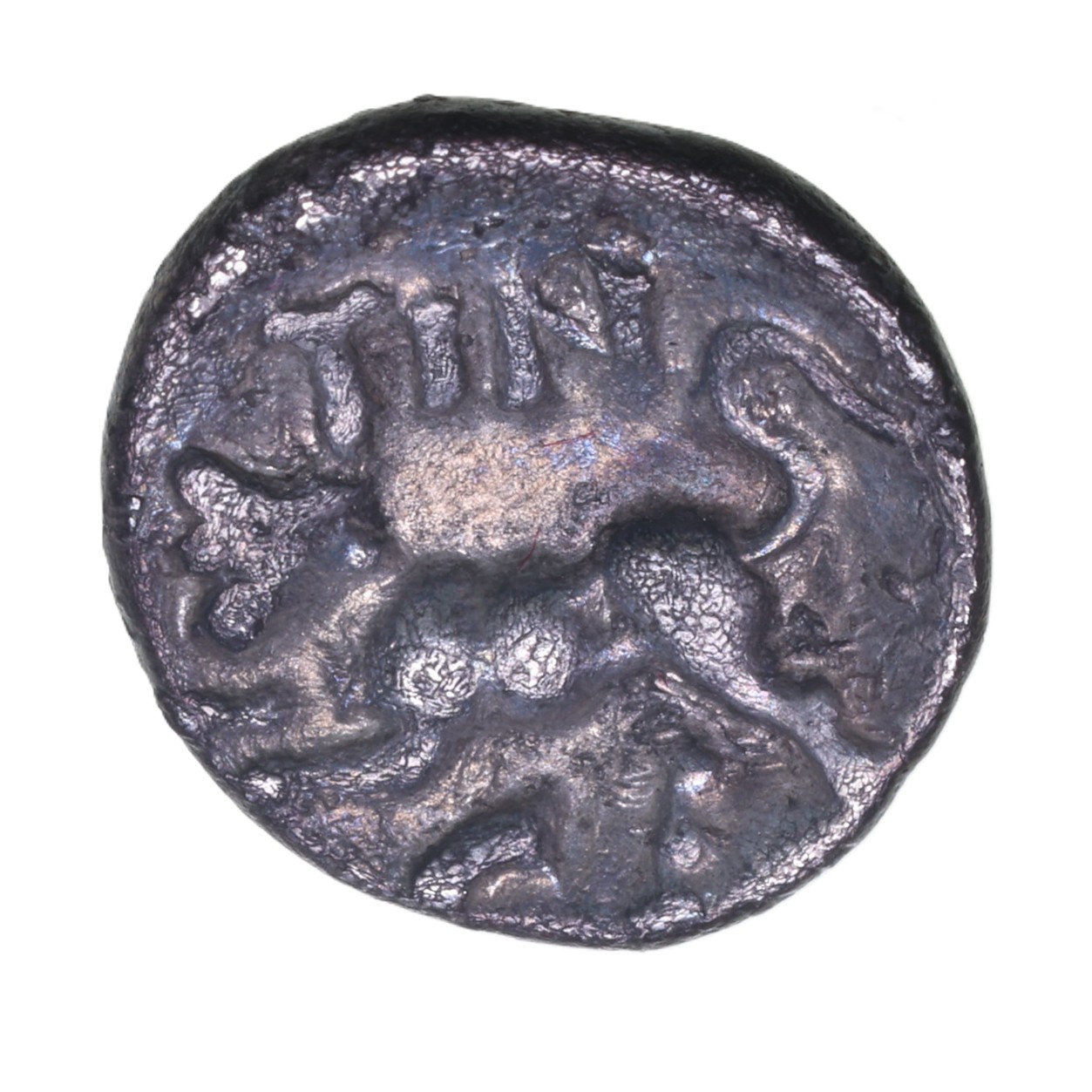 Regini & Atrebates Tincomarus c. 25 BC-AD 10 Tincomarus Cernunnos Silver Unit *Very Rare* - Image 2
