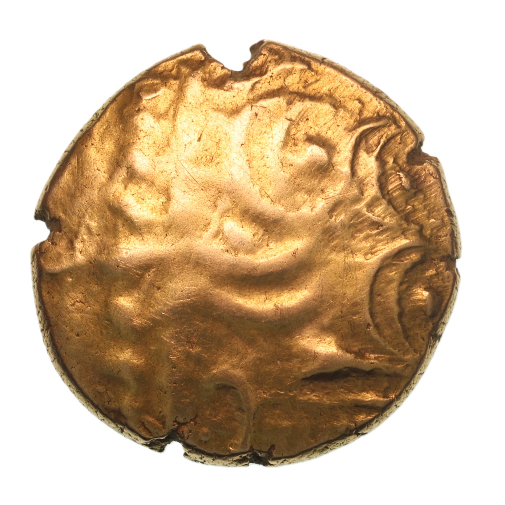 Regini & Atrebates Eppillus c. 25 BC-AD 1 Eppillus Three Rings Gold Stater *Very Rare* - Image 2