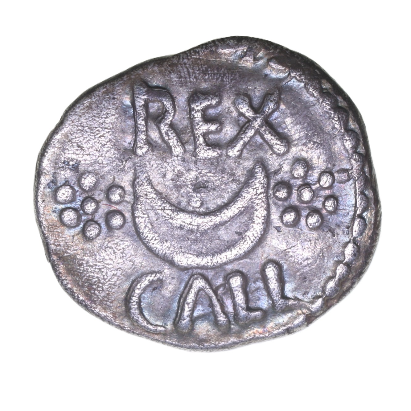 Regini & Atrebates Eppillus c. 25 BC-AD 1 Eppillus Rex Silver Unit *Very Rare*