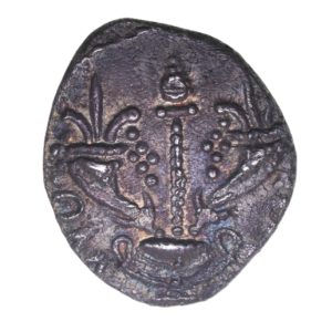 Regini & Atrebates Verica c. AD 10-40 Verica Cornucopiae Victory Silver Unit *Scarce*