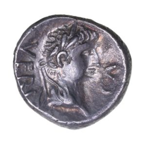 Regini & Atrebates Verica c. AD 10-40 Verica Tiberius Silver Unit *Scarce*