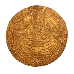 Edward III AD 1327-1377 Gold Noble Post Treaty Calais