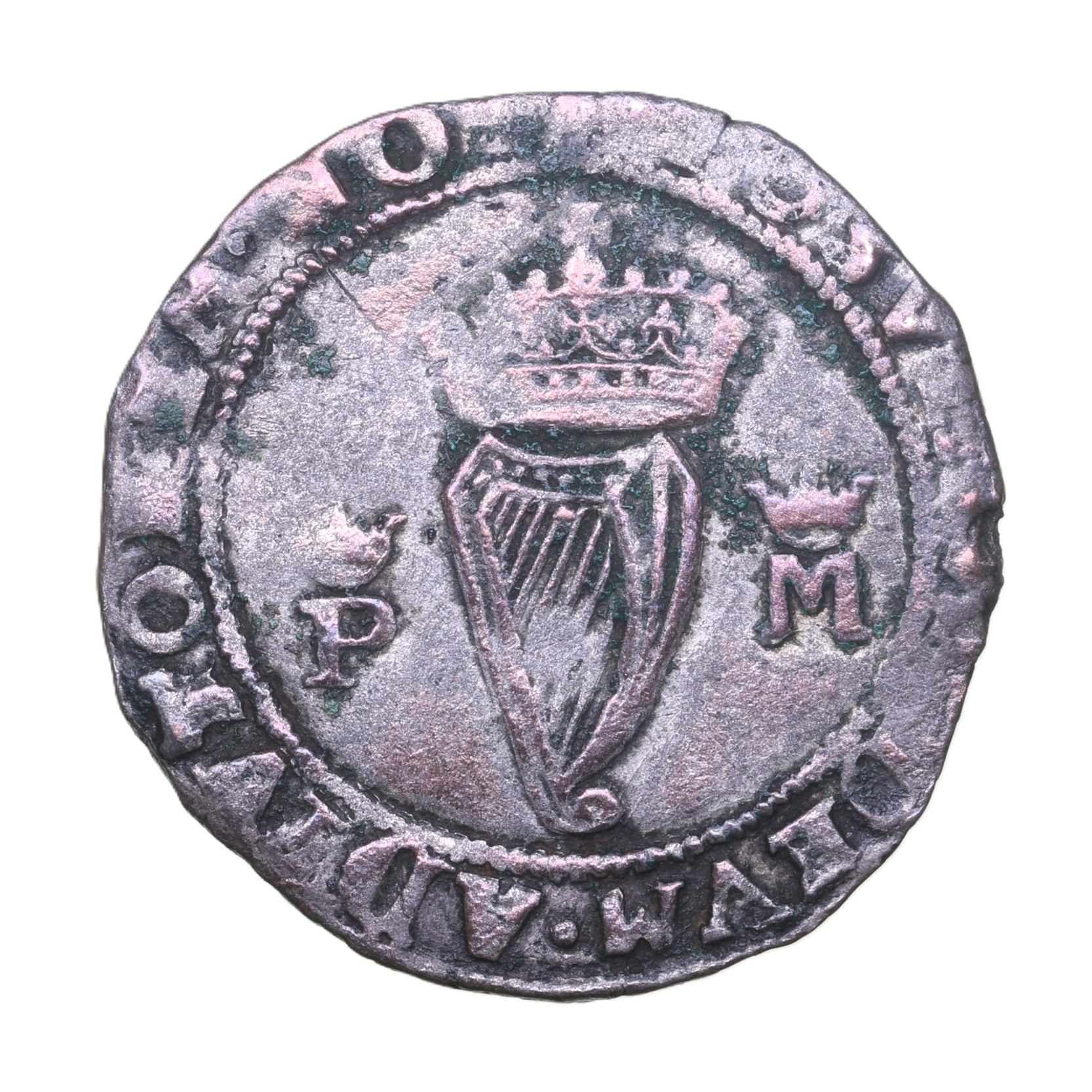 Ireland Philip & Mary AD 1554-1558 Silver Groat *Fantastic portraits* - Image 2