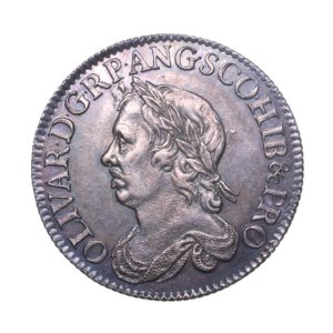 Oliver Cromwell AD 1653-1658 Silver Shilling AD 1658 *High grade*