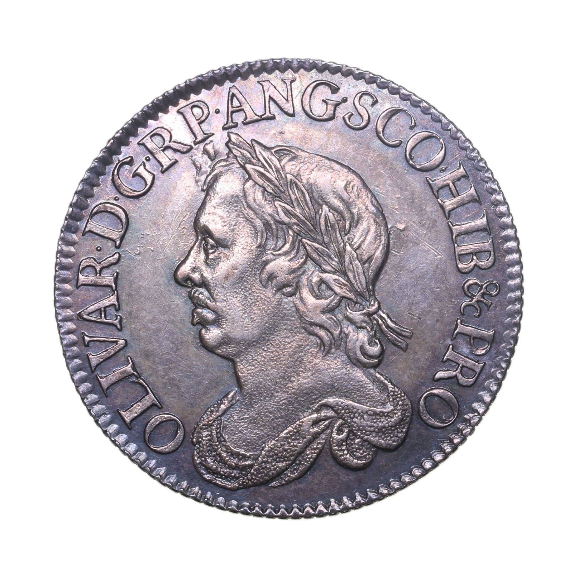 Oliver Cromwell AD 1653-1658 Silver Shilling AD 1658 *High grade*