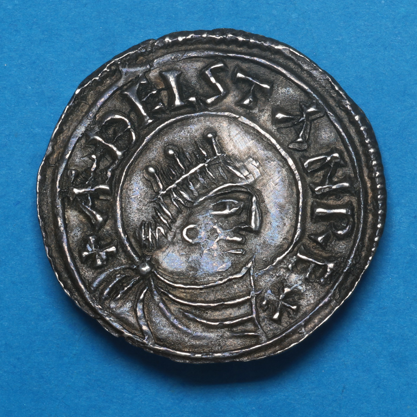 Aethelstan AD 924-939 Silver Penny Norwich - Image 3