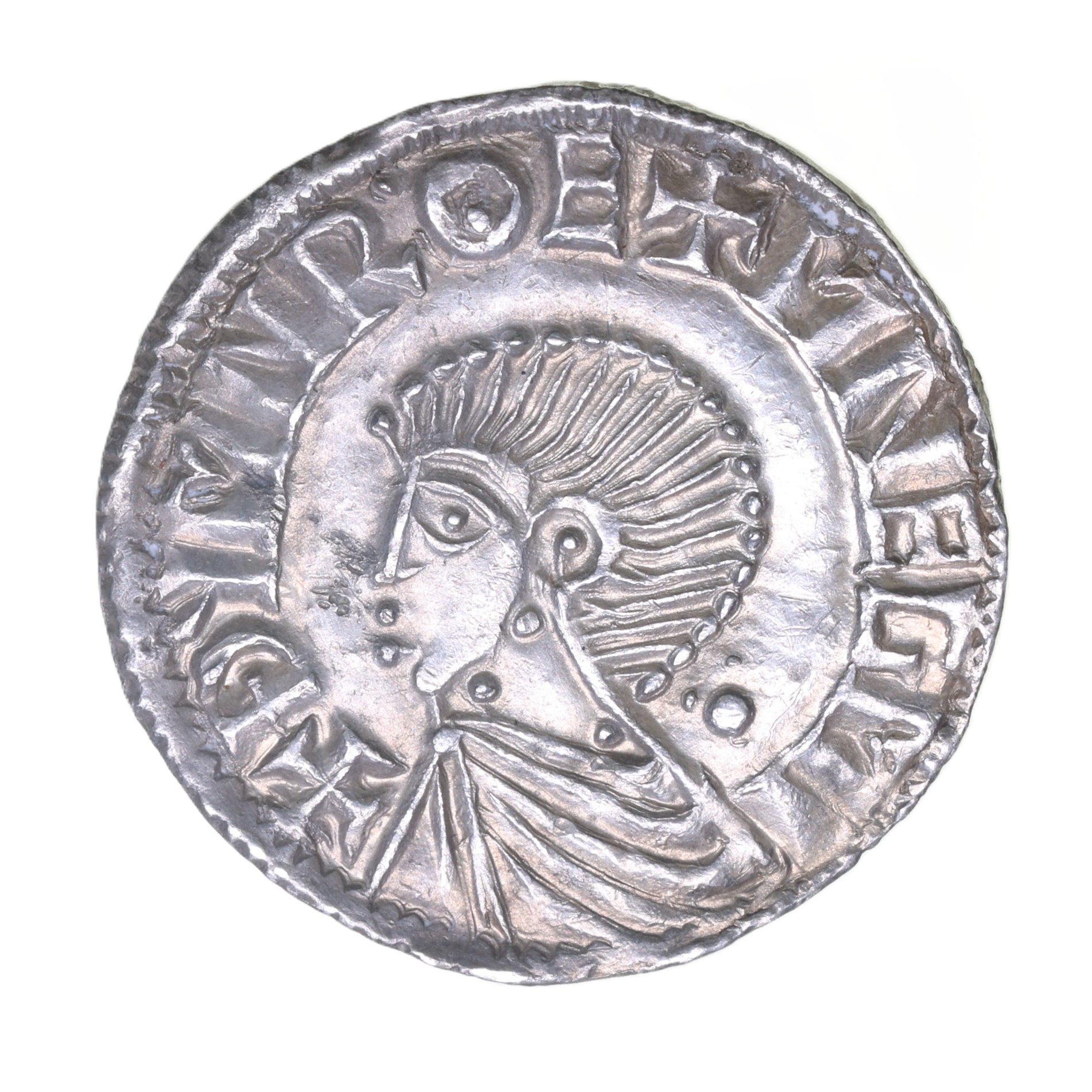 Ireland Hiberno Norse Thymn 'King of Dublin' c.AD 1020-1035 Silver Penny Phase I *Extremely Rare*