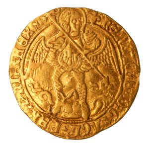 Henry VIII AD 1509-1547 Gold Angel 3rd Coinage