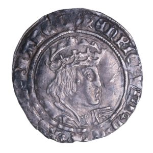 Henry VIII AD 1509-1547 Silver Groat 2nd Coinage