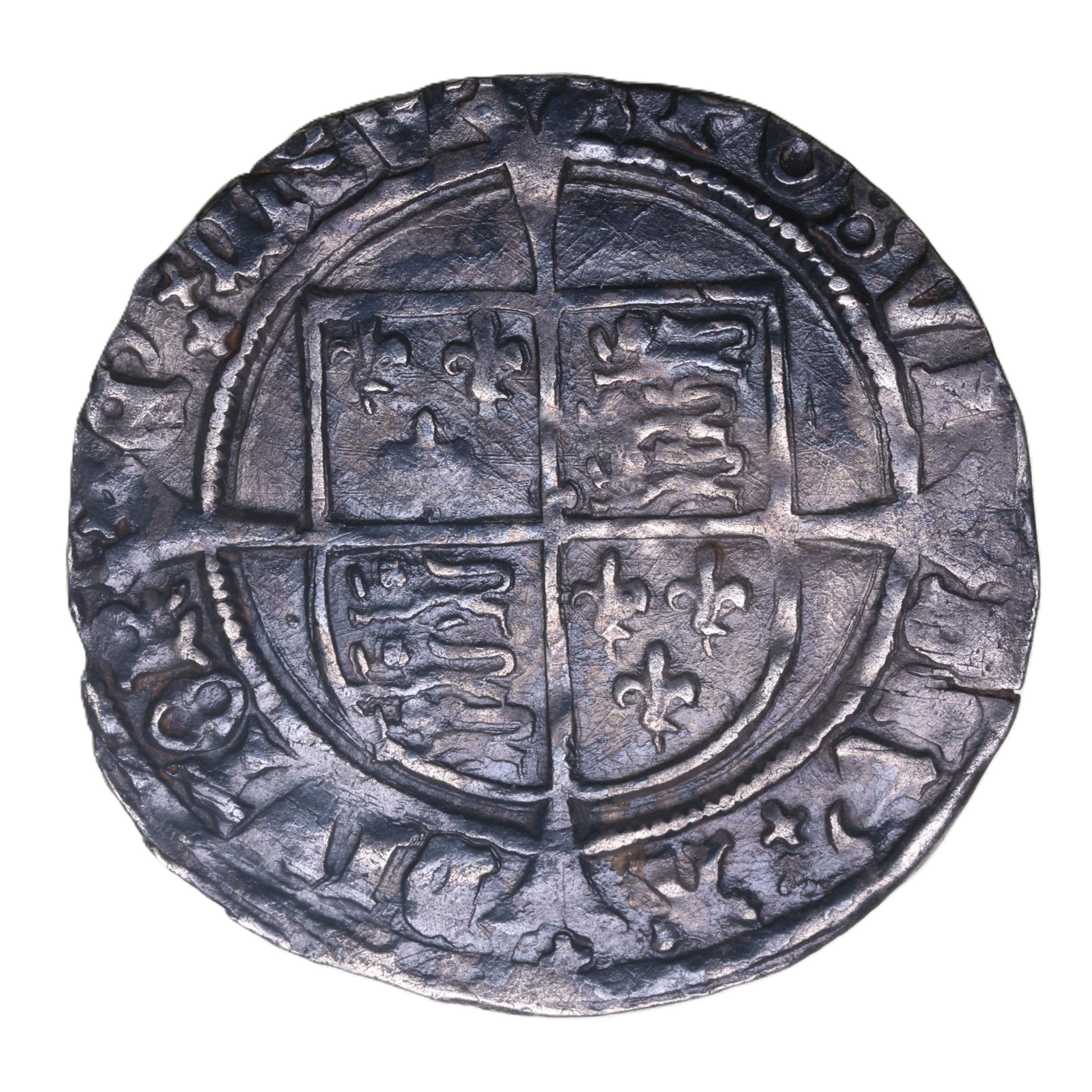 Henry VIII AD 1509-1547 Silver Groat 2nd Coinage - Image 2