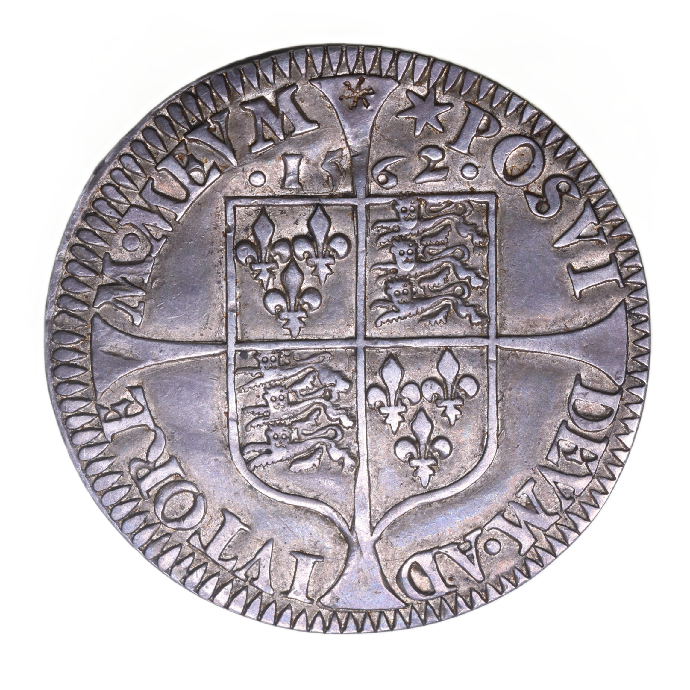Elizabeth I AD 1558-1603 Silver Sixpence Milled Issue AD 1562 - Image 2