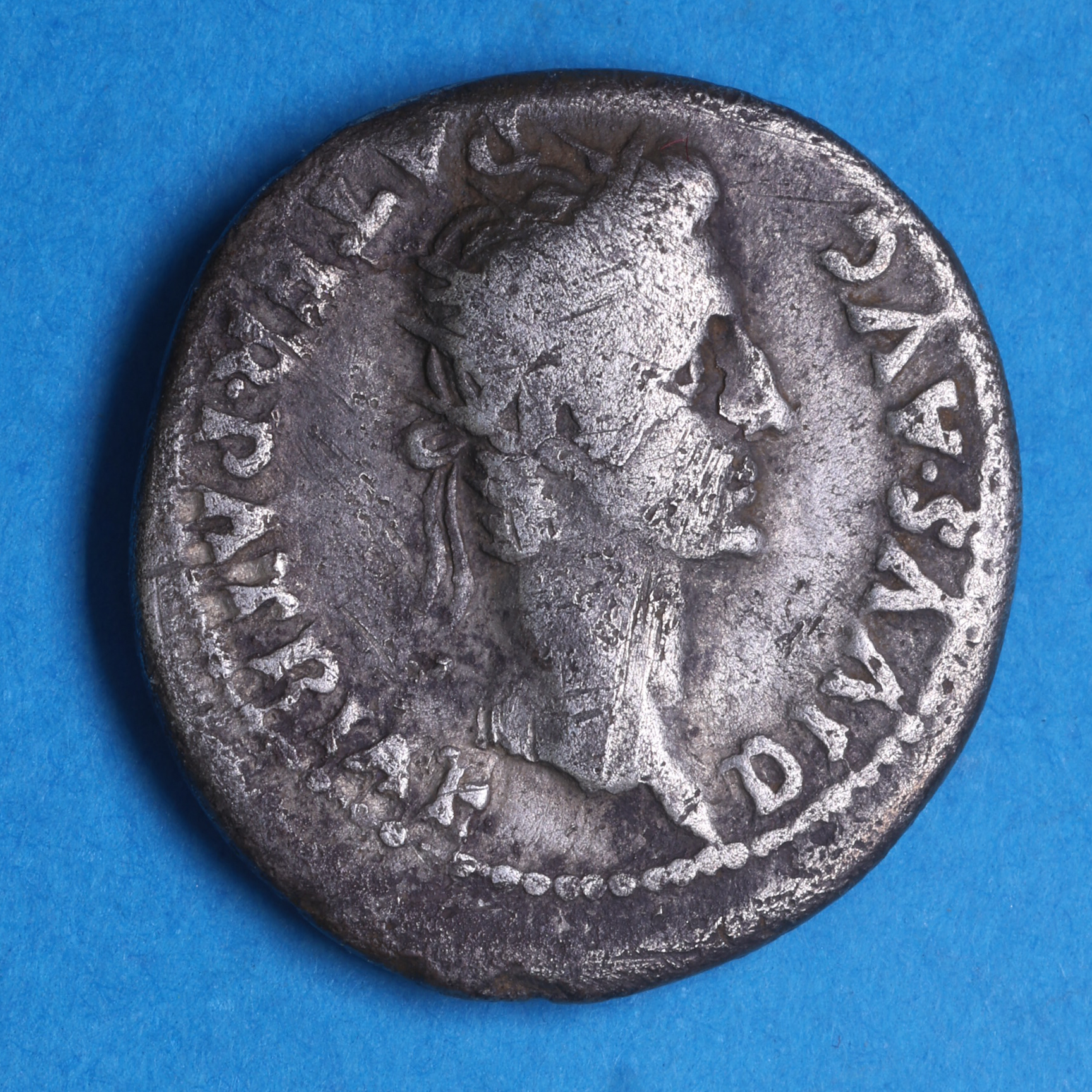 Caligula AD 37-41 Silver Denarius Lyon - Image 4
