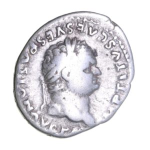 Titus AD 79-81 Silver Denarius Rome