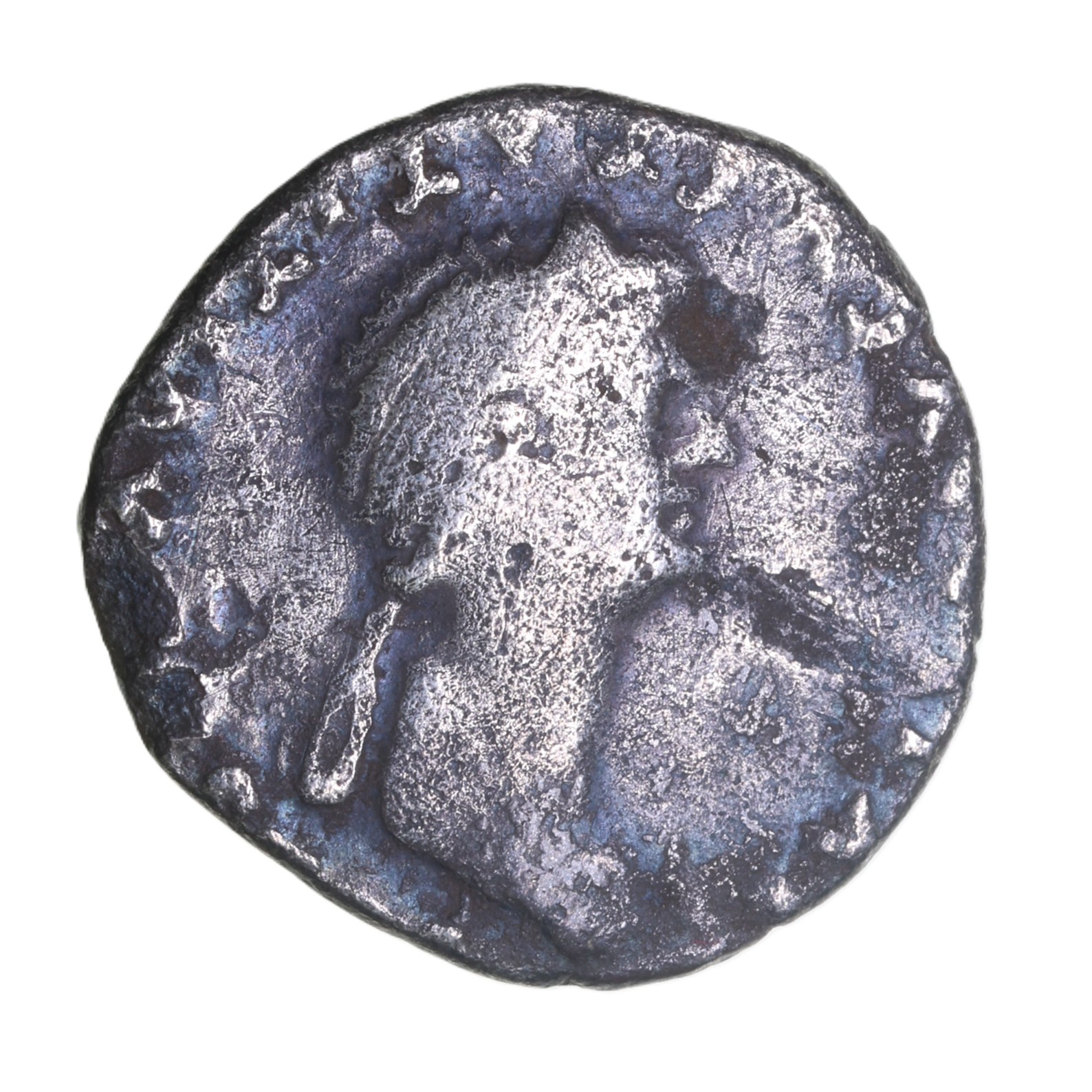 Julia Titi Daughter of Titus AD 79-81 Silver Denarius Contemporary Imitation